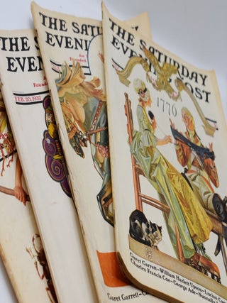 THE SATURDAY EVENING POST; [12 magazine issues with first appearances by Fitzgerald].
