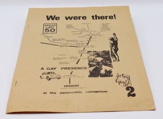 Item #71969 PLAYBOY / [cover title] "We Were There! A Gay Presence at the Democratic Convention"...