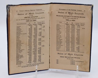 TOVEY'S OFFICIAL BREWERS' AND MALTSTERS' DIRECTORY OF THE UNITED STATES AND CANADA 1890.