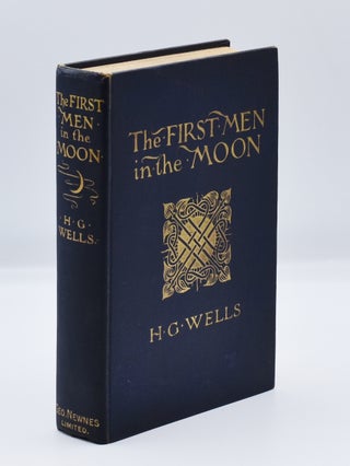Item #71983 THE FIRST MEN IN THE MOON. H. G. Wells