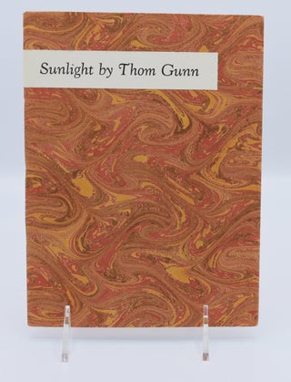 Item #72020 SUNLIGHT. Thom Gunn
