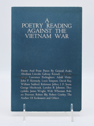 Item #72089 A POETRY READING AGAINST THE VIETNAM WAR; [Together with prospectus/subscription form...