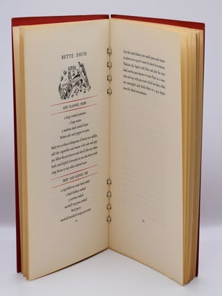 SINCERELY YOURS: A Collection of Favorite Recipes of Well-Known Persons.