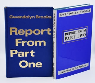 Item #72131 REPORT FROM PART ONE and REPORT FROM PART TWO; [Two volumes of memoirs, BOTH SIGNED]....