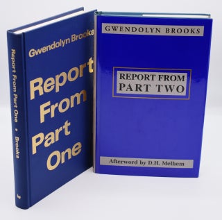 REPORT FROM PART ONE and REPORT FROM PART TWO; [Two volumes of memoirs, BOTH SIGNED].