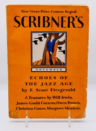 Item #72139 "Echoes of the Jazz Age" in SCRIBNER'S, Volume XC, Number 5. F. Scott Fitzgerald