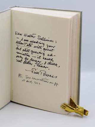 WHEAT THAT SPRINGETH GREEN; [Inscribed association copy].