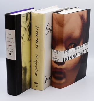 Item #72170 THE SECRET HISTORY | THE LITTLE FRIEND | THE GOLDFINCH; [3 signed books together with...