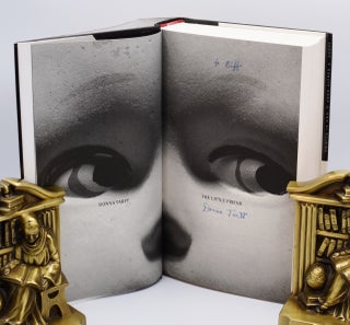 THE SECRET HISTORY | THE LITTLE FRIEND | THE GOLDFINCH; [3 signed books together with 2 photographs of the author].