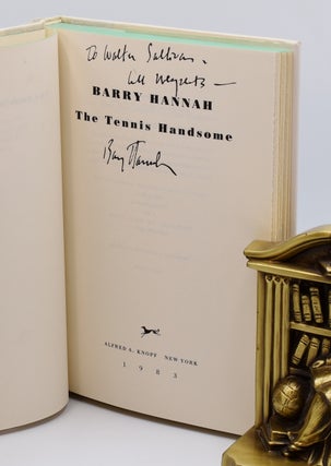 THE TENNIS HANDSOME; [Inscribed association copy].