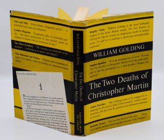 Item #72218 THE TWO DEATHS OF CHRISTOPHER MARTIN; [Signed on label affixed to title page]....