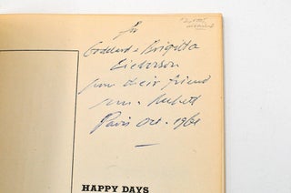 HAPPY DAYS: A Play.