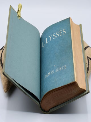 ULYSSES; [With original covers bound in. James Joyce.