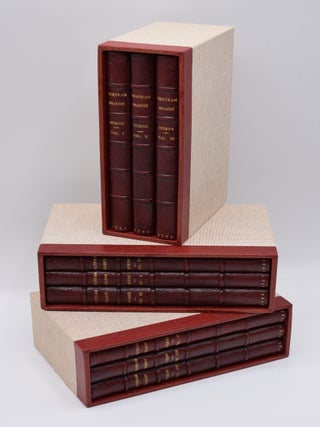 Item #72340 THE LIFE AND OPINIONS OF TRISTRAM SHANDY, GENTLEMAN; (true first editions,...