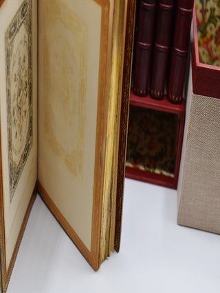 THE LIFE AND OPINIONS OF TRISTRAM SHANDY, GENTLEMAN; (true first editions, beautifully bound, complete in 9 volumes, & signed in 3 volumes, as called for).