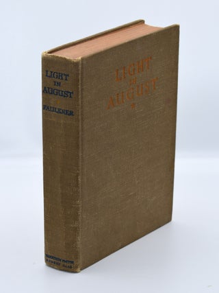 Item #72610 LIGHT IN AUGUST. William Faulkner